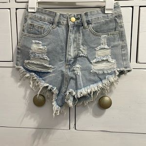 Jean shorts